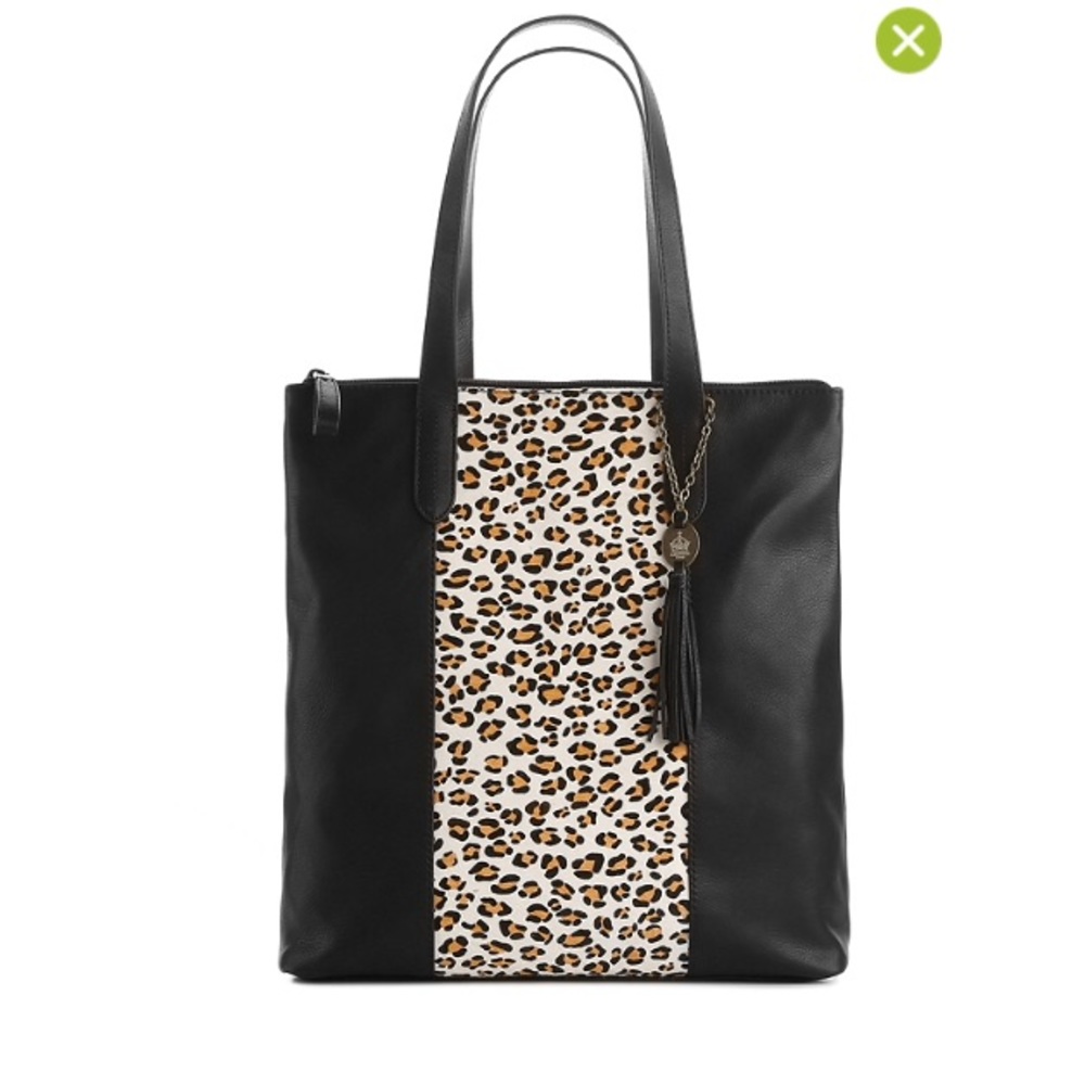 Crown Vintage Leather Handbag